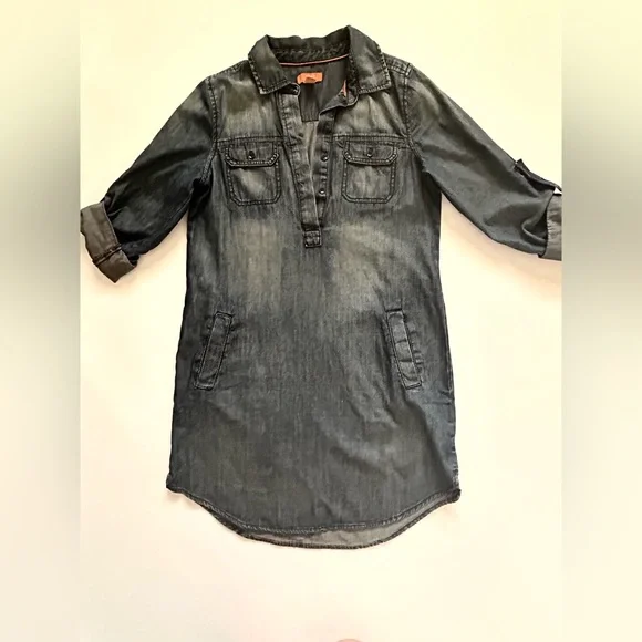 white christmas dresses THE LILLIAN DENIM DRESS – Joe's® Jeans main image 0